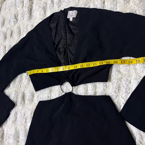 5à7 CINQ A SEPT Women’s Cut Out Black Mini Dress - Picture 14 of 15